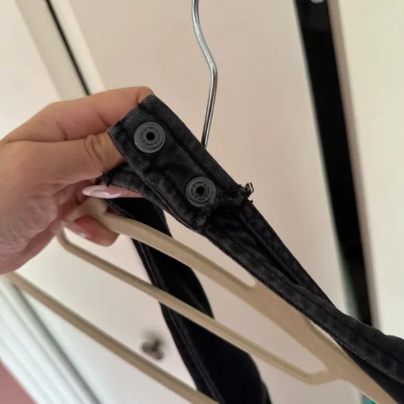 We The Free Charcoal Denim jumpsuit - Picture 6 of 10